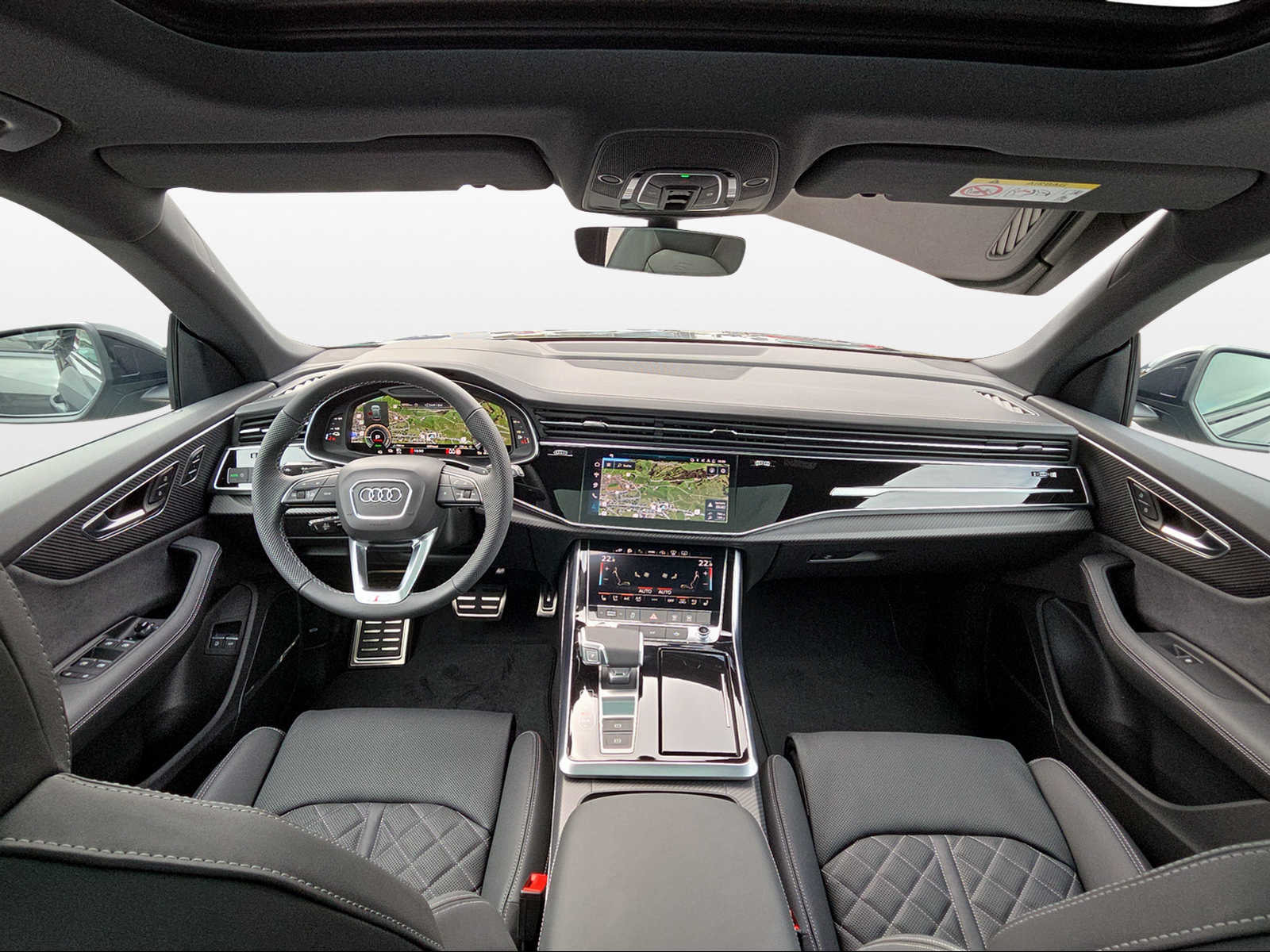AUDI Q8 SUV TFSI e 290 kW Attraction, Hybride Integrale Benzina/Elettrica, Auto nuove, Automatico - 4