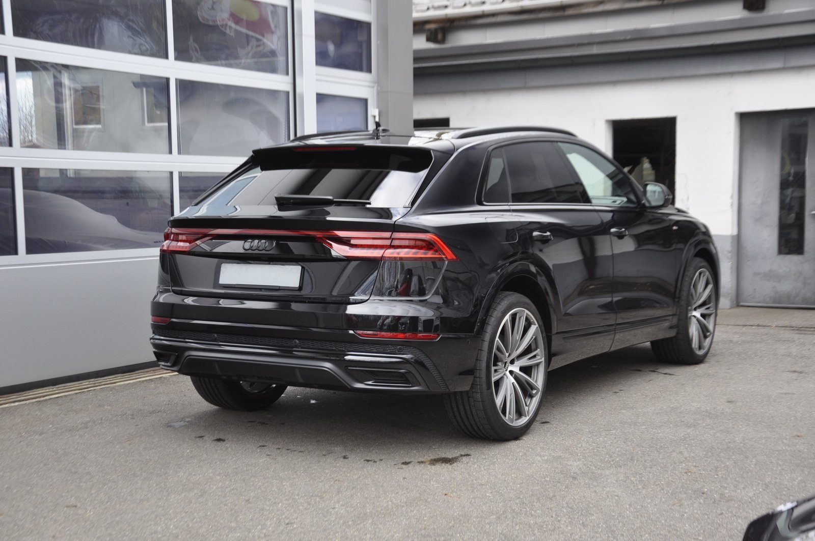 AUDI Q8 50 TDI Black Edition S line quattro tiptronic I Anh, Hybride Léger Diesel/Électricité, Occasion / Utilisé, Automatique - 4