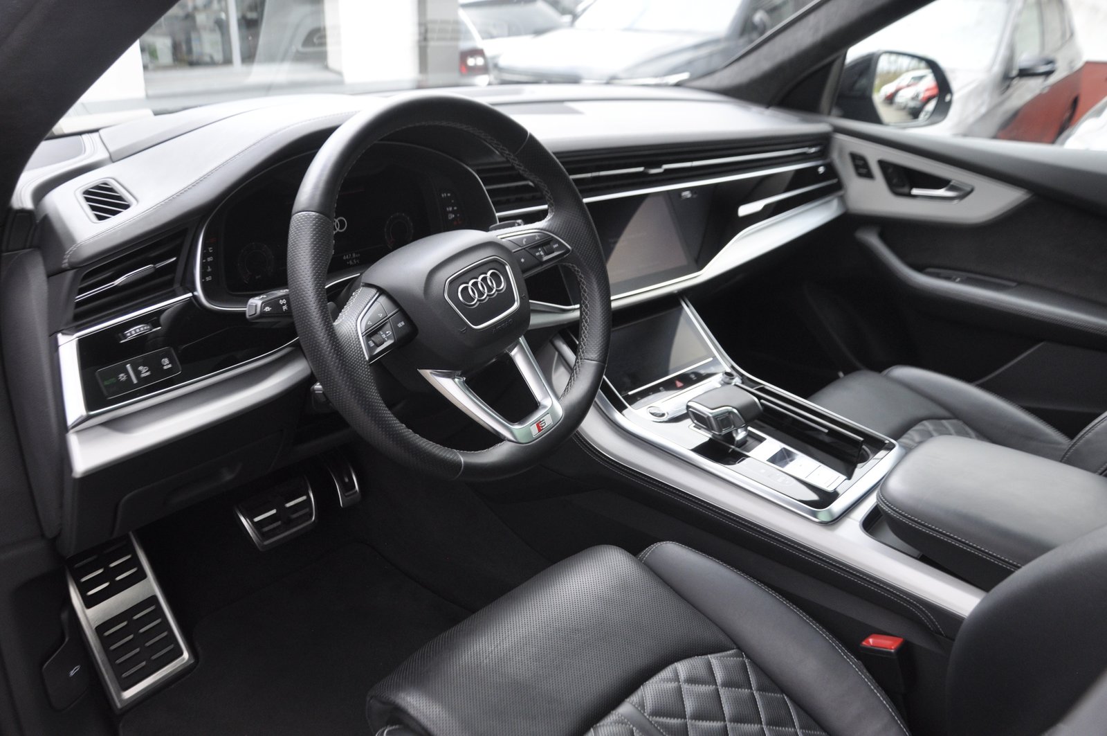 AUDI Q8 50 TDI Black Edition S line quattro tiptronic I Anh, Hybride Léger Diesel/Électricité, Occasion / Utilisé, Automatique - 7