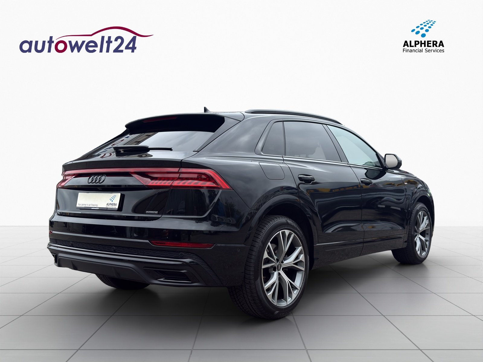 AUDI Q8 55 TFSI Black Edition quattro tiptronic S-LINE, Hybride Leggero Benzina/Elettrica, Occasioni / Usate, Automatico - 5