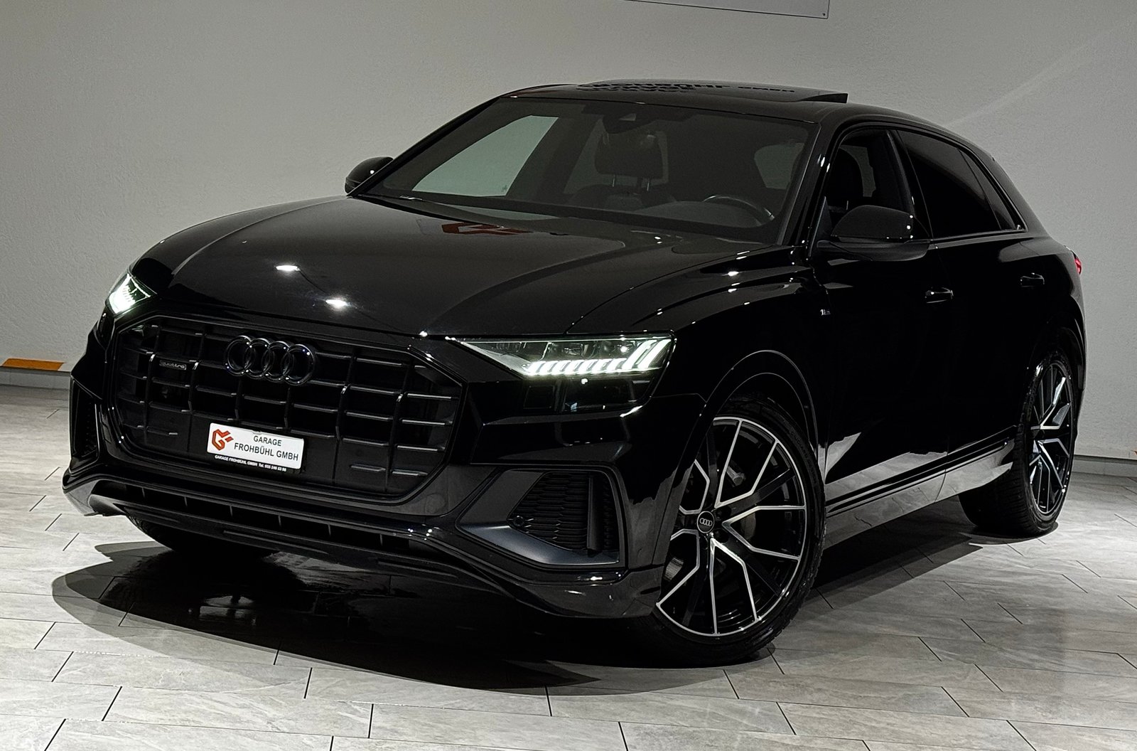 AUDI Q8 50 TDI Black Edition quattro tiptronic 1.Hand, Mild-Hybrid Diesel/Electric, Second hand / Used, Automatic - 4
