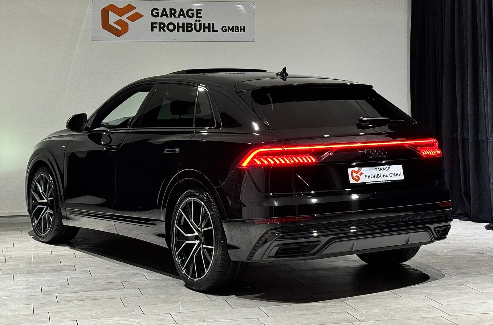 AUDI Q8 50 TDI Black Edition quattro tiptronic 1.Hand, Mild-Hybrid Diesel/Electric, Second hand / Used, Automatic - 6