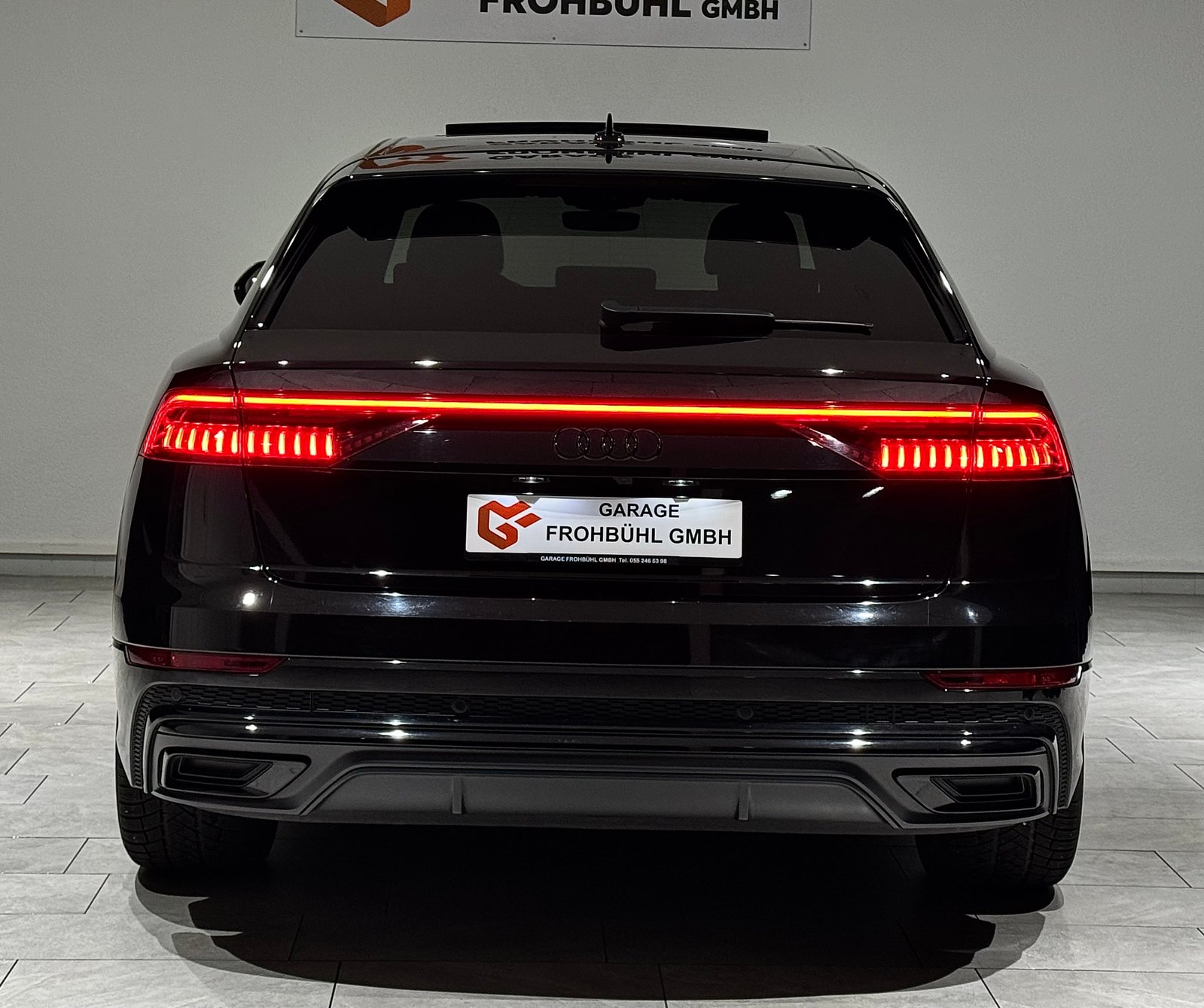 AUDI Q8 50 TDI Black Edition quattro tiptronic 1.Hand, Mild-Hybrid Diesel/Electric, Second hand / Used, Automatic - 7