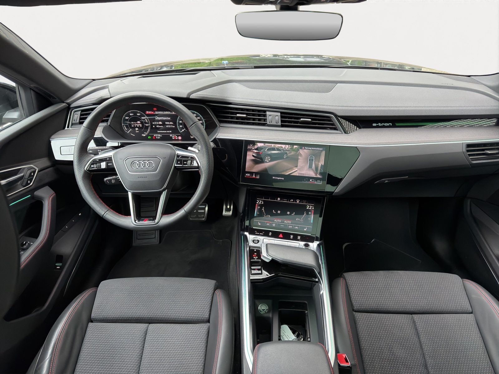 AUDI Q8 50 e-tron Black Edition, Elektro, Occasion / Gebraucht, Automatik - 6
