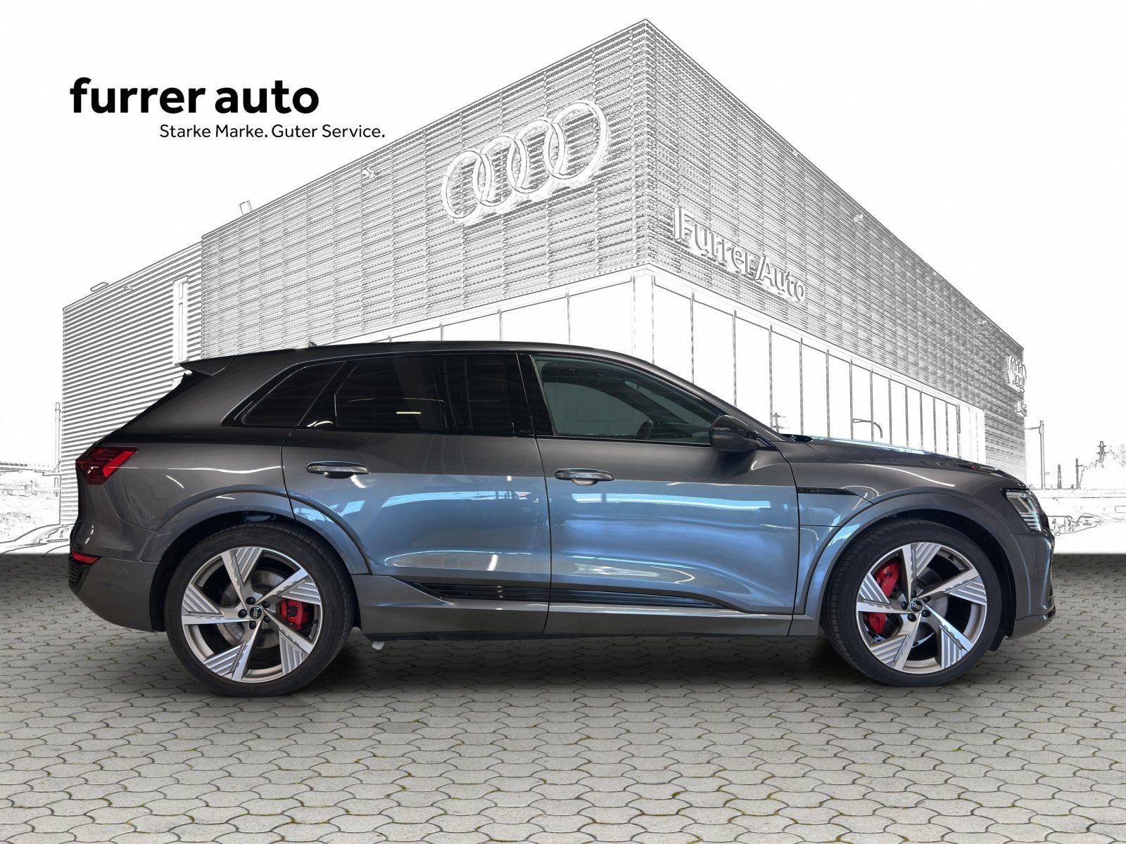 AUDI Q8 55 e-tron Black Edition, Elektro, Occasion / Gebraucht, Automatik - 6