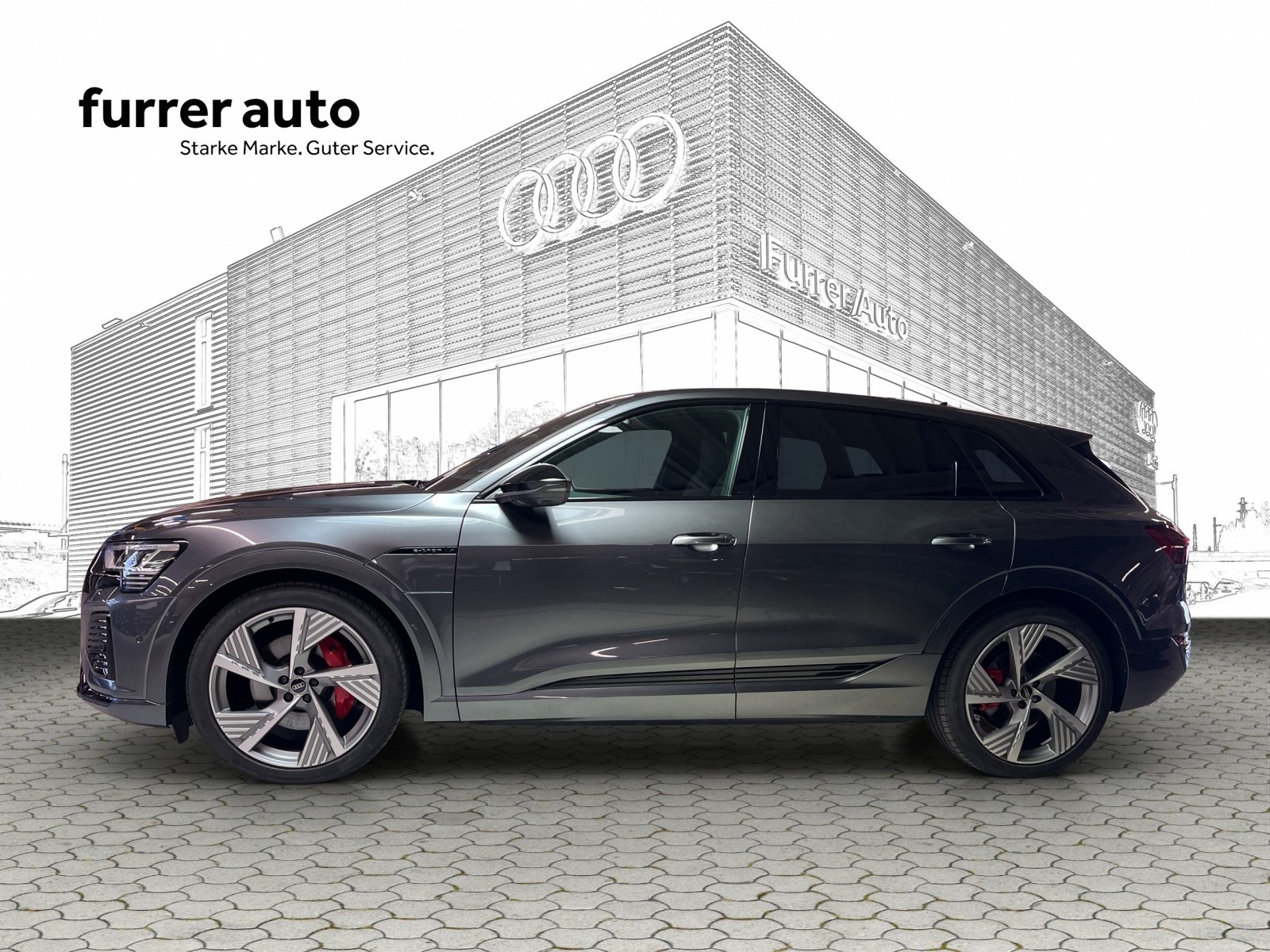 AUDI Q8 55 e-tron Black Edition, Elettrica, Occasioni / Usate, Automatico - 2
