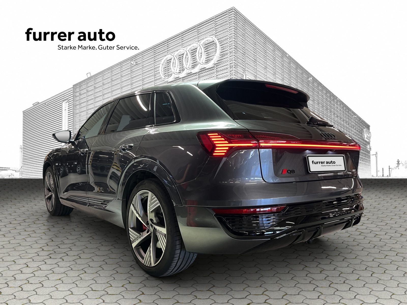 AUDI Q8 55 e-tron Black Edition, Elettrica, Occasioni / Usate, Automatico - 3