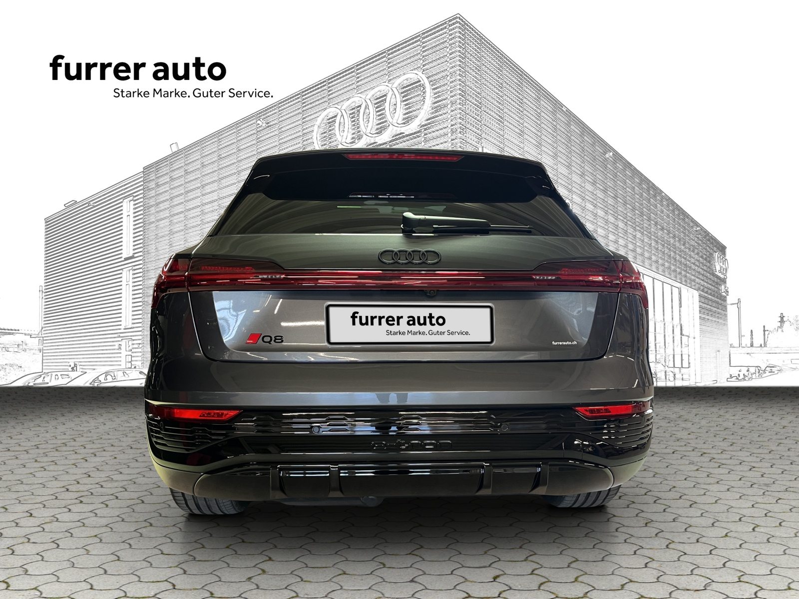 AUDI Q8 55 e-tron Black Edition, Elettrica, Occasioni / Usate, Automatico - 4