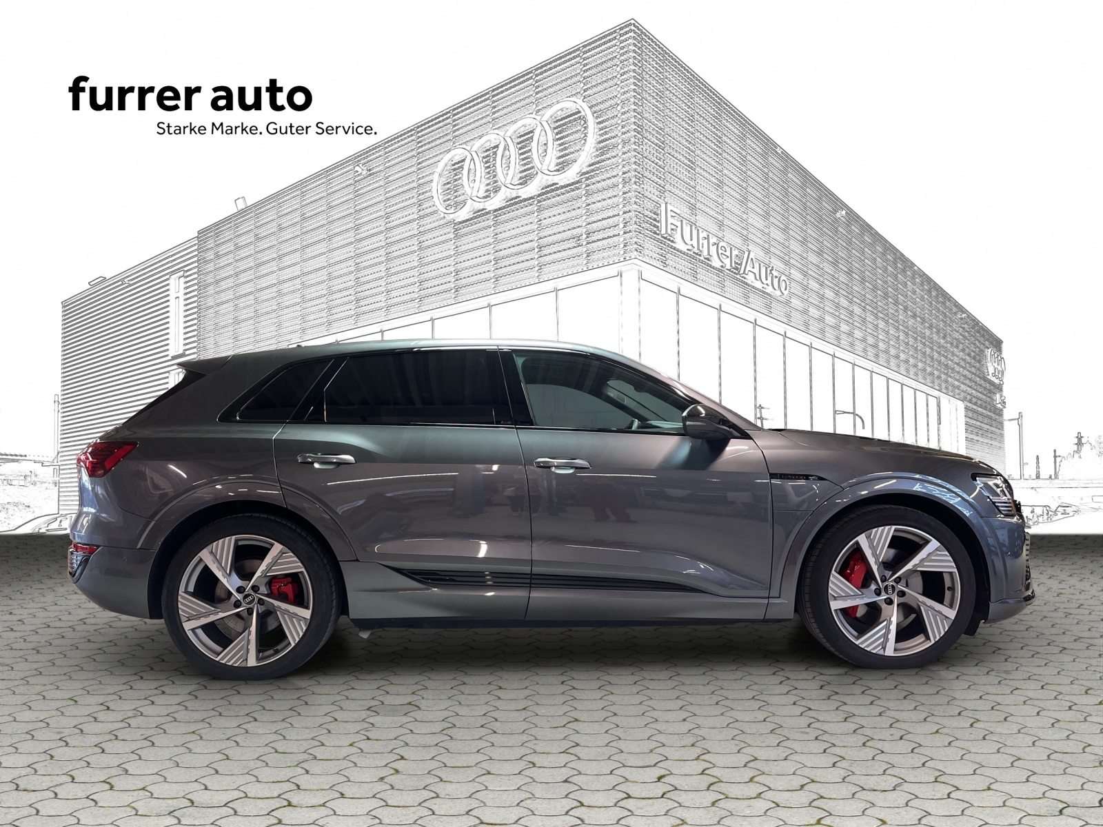 AUDI Q8 55 e-tron Black Edition, Elettrica, Occasioni / Usate, Automatico - 6