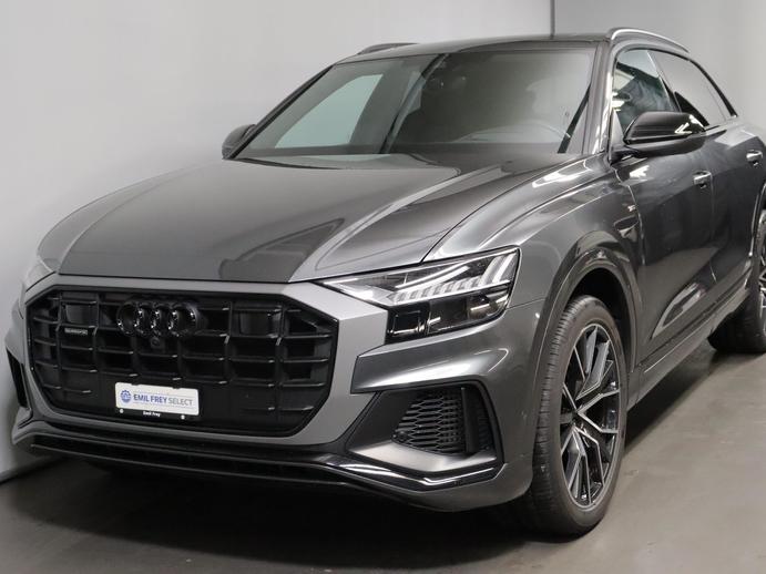 AUDI Q8 3.0 55 TFSI quattro T-Tronic, Hybride Léger Essence/Électricité, Occasion / Utilisé, Automatique
