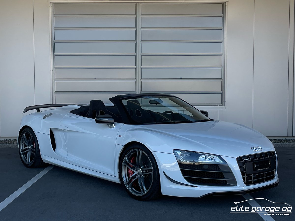 AUDI R8 GT Spyder 5.2 R-Tronic, Benzin, Occasion / Gebraucht, Automatik - 7