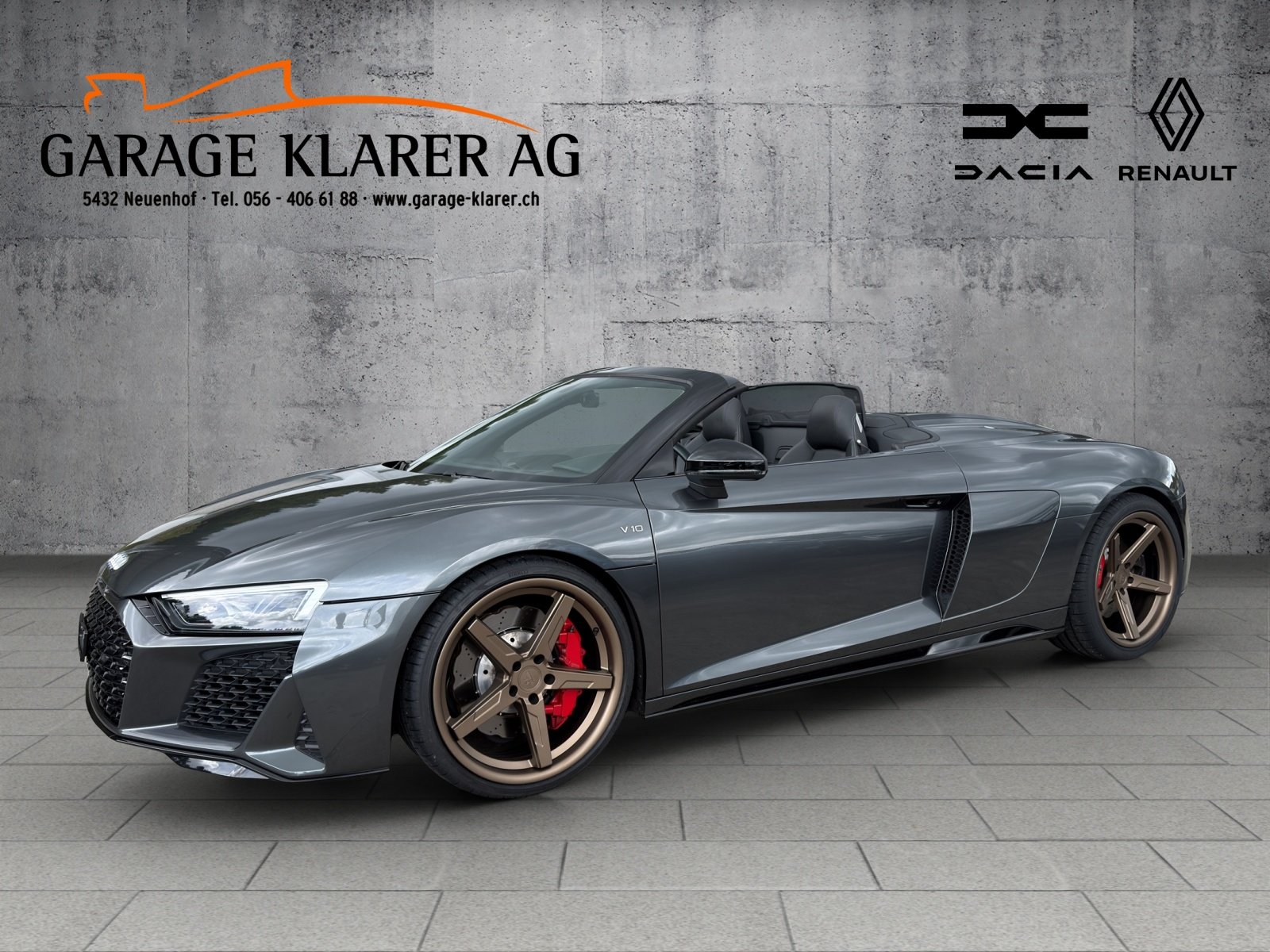 AUDI R8 Spyder RWD S-Tronic, Benzin, Occasion / Gebraucht, Automatik - 6