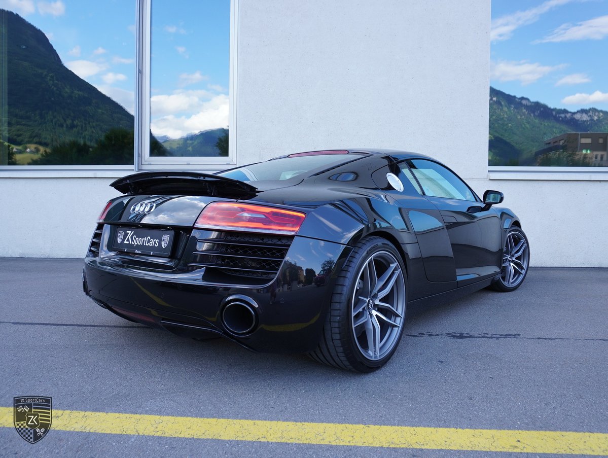 AUDI R8 Coupé 4.2 V8 DSG PANTHERSCHWARZ KRISTALL S-Tronic Caprist, Benzin, Occasion / Gebraucht, Automatik - 2