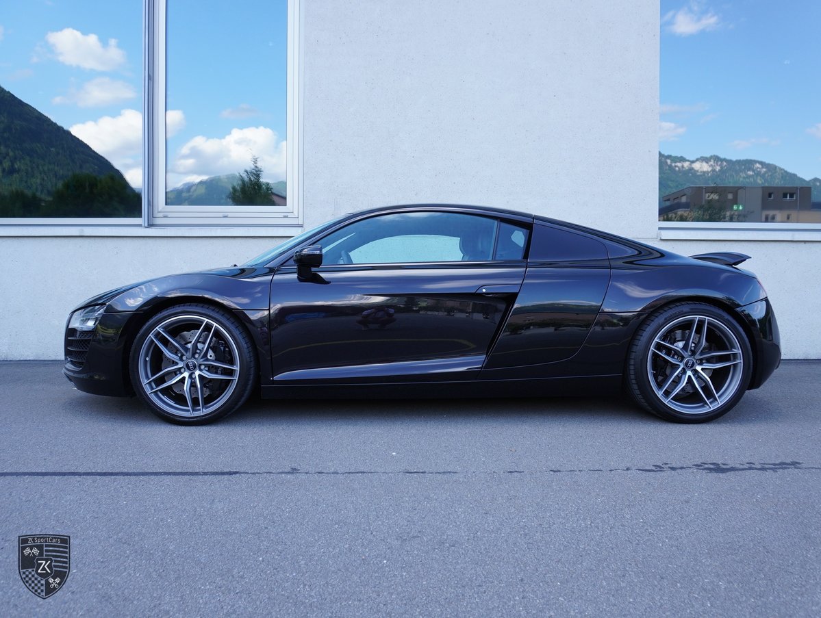 AUDI R8 Coupé 4.2 V8 DSG PANTHERSCHWARZ KRISTALL S-Tronic Caprist, Benzin, Occasion / Gebraucht, Automatik - 3
