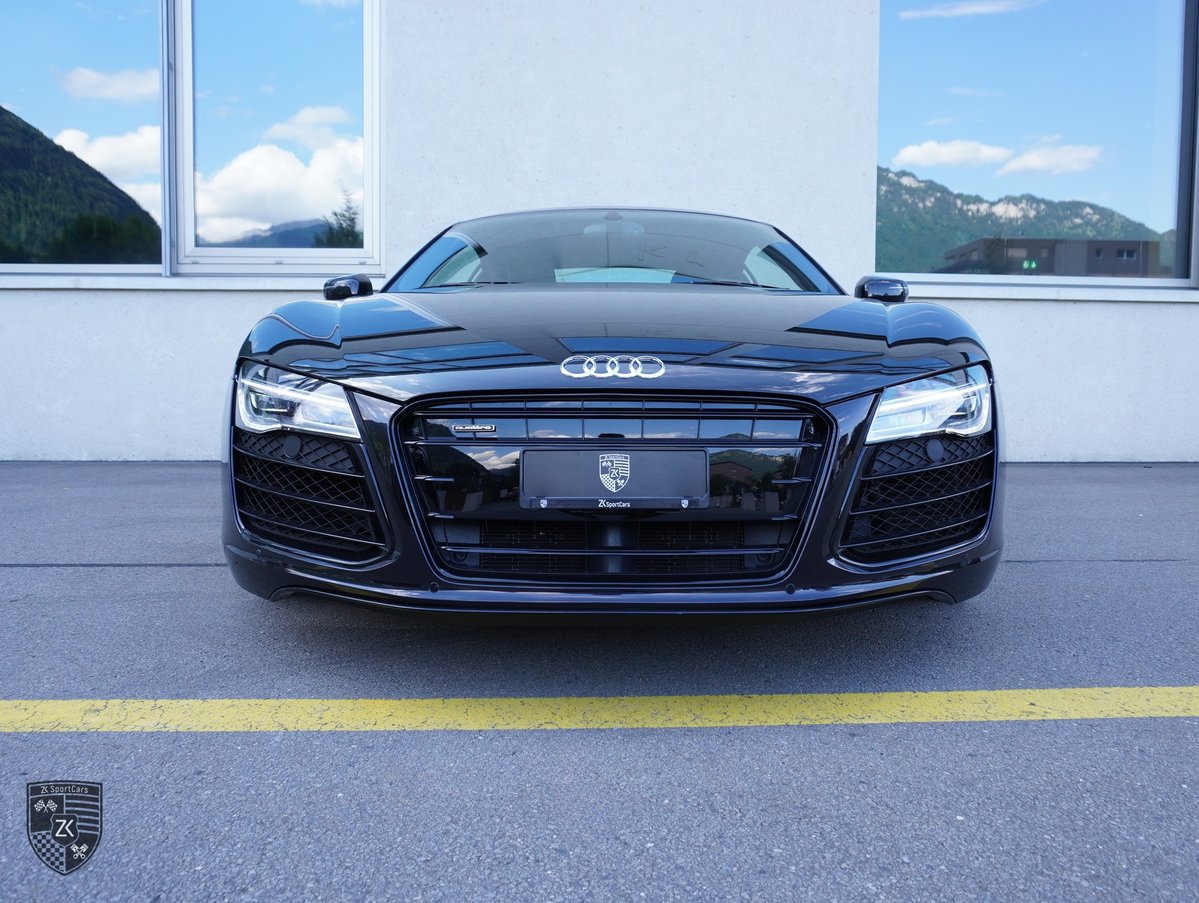 AUDI R8 Coupé 4.2 V8 DSG PANTHERSCHWARZ KRISTALL S-Tronic Caprist, Benzin, Occasion / Gebraucht, Automatik - 4