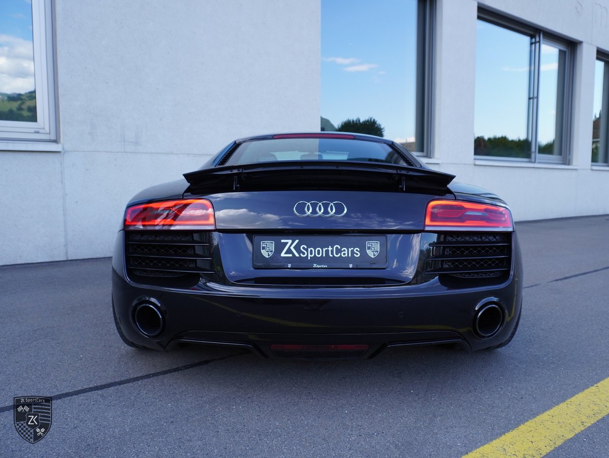 AUDI R8 Coupé 4.2 V8 DSG PANTHERSCHWARZ KRISTALL S-Tronic Caprist, Benzin, Occasion / Gebraucht, Automatik - 5