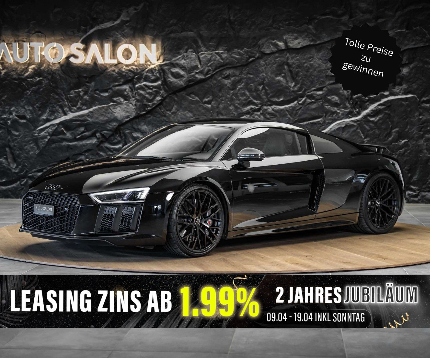AUDI R8 Coupé 5.2 plus S-Tronic CH-Fahrzeug*Carbon*Keramik*