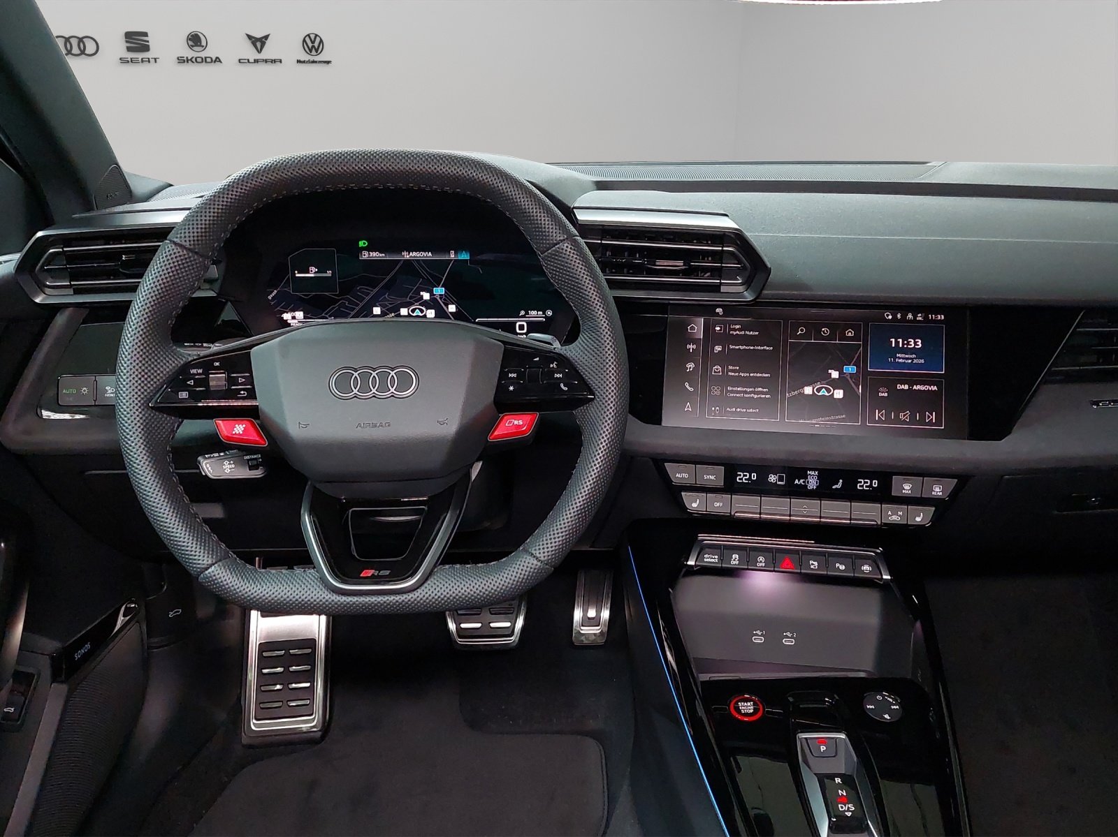 AUDI RS3 Sportback 2.5 TSI quattro S-tronic, Benzina, Auto nuove, Automatico - 7