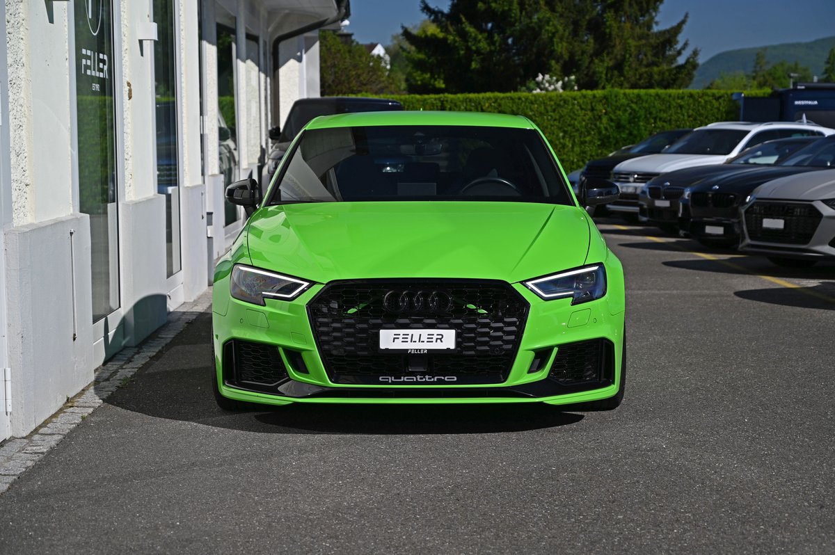 AUDI RS3 Sportback 2.5 TSI quattro S-tronic **Individual/Limegree, Essence, Occasion / Utilisé, Automatique - 3