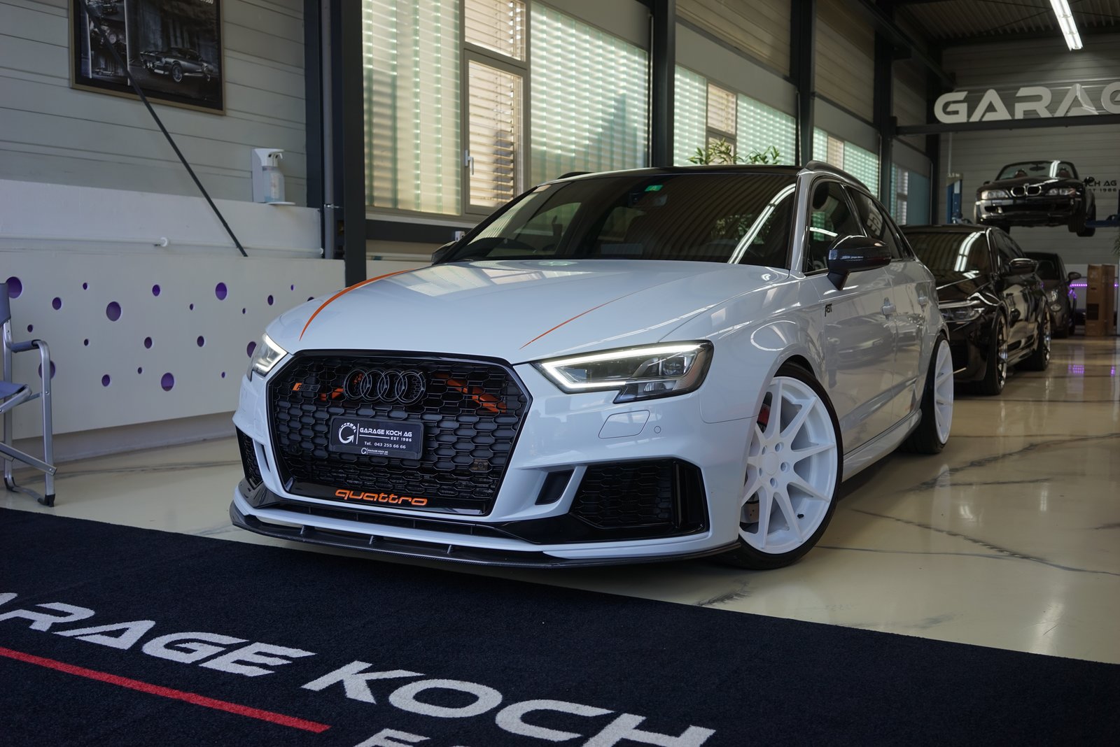 AUDI RS3 Sportback 2.5 TSI quattro / ABT 460Ps. / Gletscherw