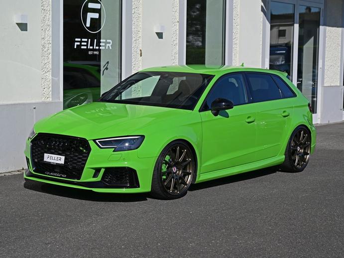 AUDI RS3 Sportback 2.5 TSI quattro S-tronic **APR/Limegreen*, Petrol, Second hand / Used, Automatic