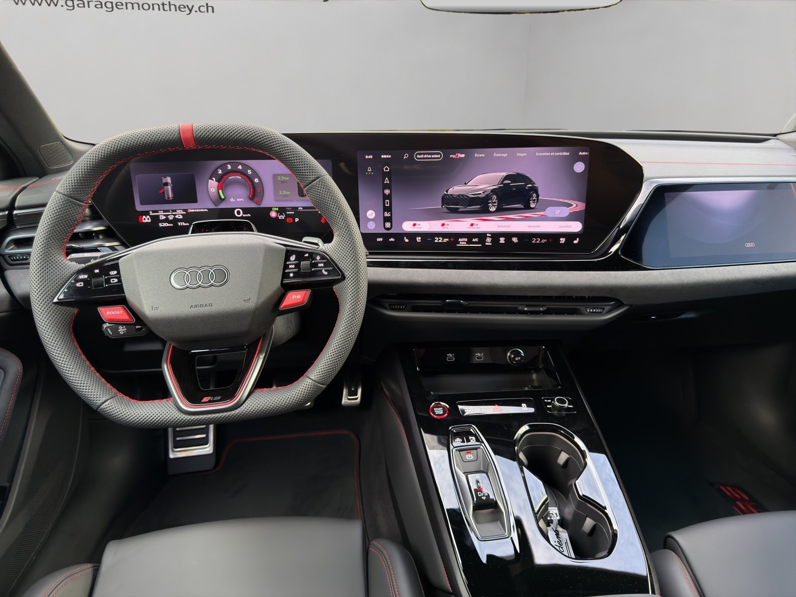 AUDI RS 5 Avant TFSI 470 kW Tiptronic quattro, Hybride Rechargeable Essence/Électricité, Voiture de démonstration, Automatique - 7