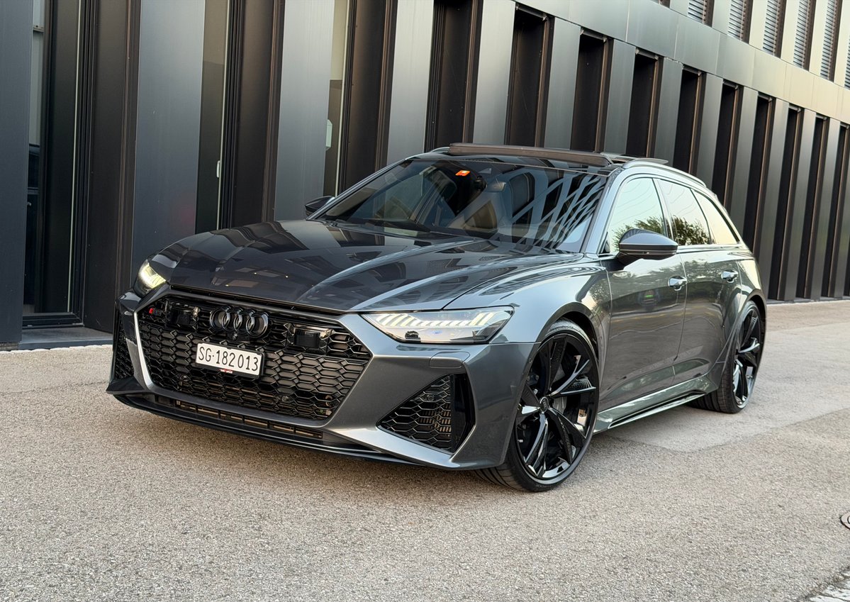 AUDI RS6 Avant 4.0 TFSI V8 quattro ♦️ RS Paket PLUS* NP CHF*214`0, Hybride Léger Essence/Électricité, Occasion / Utilisé, Automatique - 4