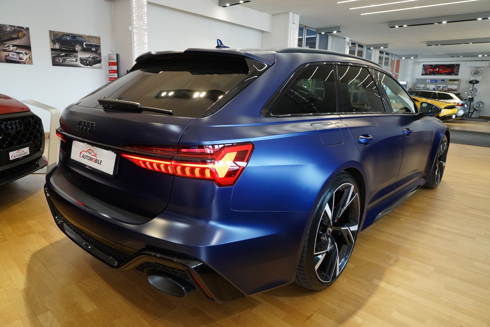 AUDI RS6 Avant 4.0 TFSI V8 quattro Matteffekt Audi exclusive, Hybride Léger Essence/Électricité, Occasion / Utilisé, Automatique - 6