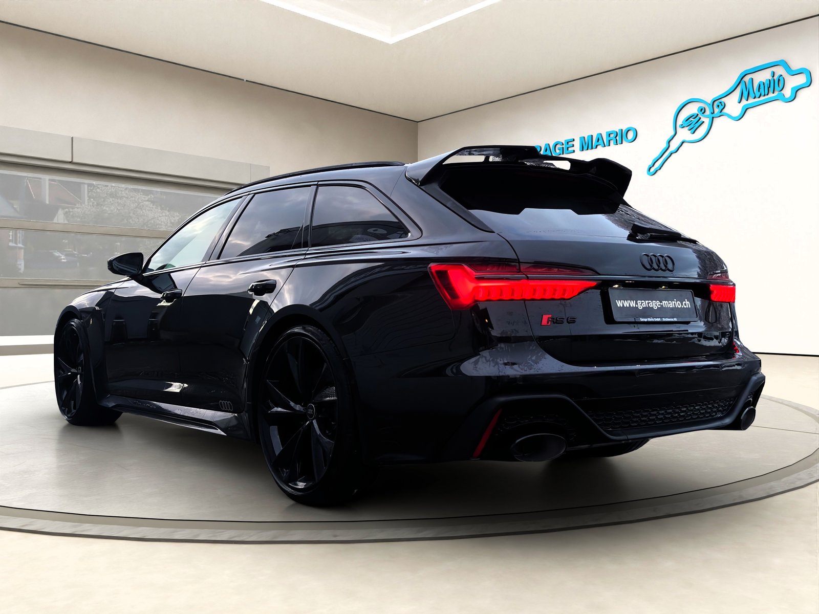 AUDI RS6 Avant 4.0 TFSI V8 * FULL CARBON * quattro, Hybride Léger Essence/Électricité, Occasion / Utilisé, Automatique - 7