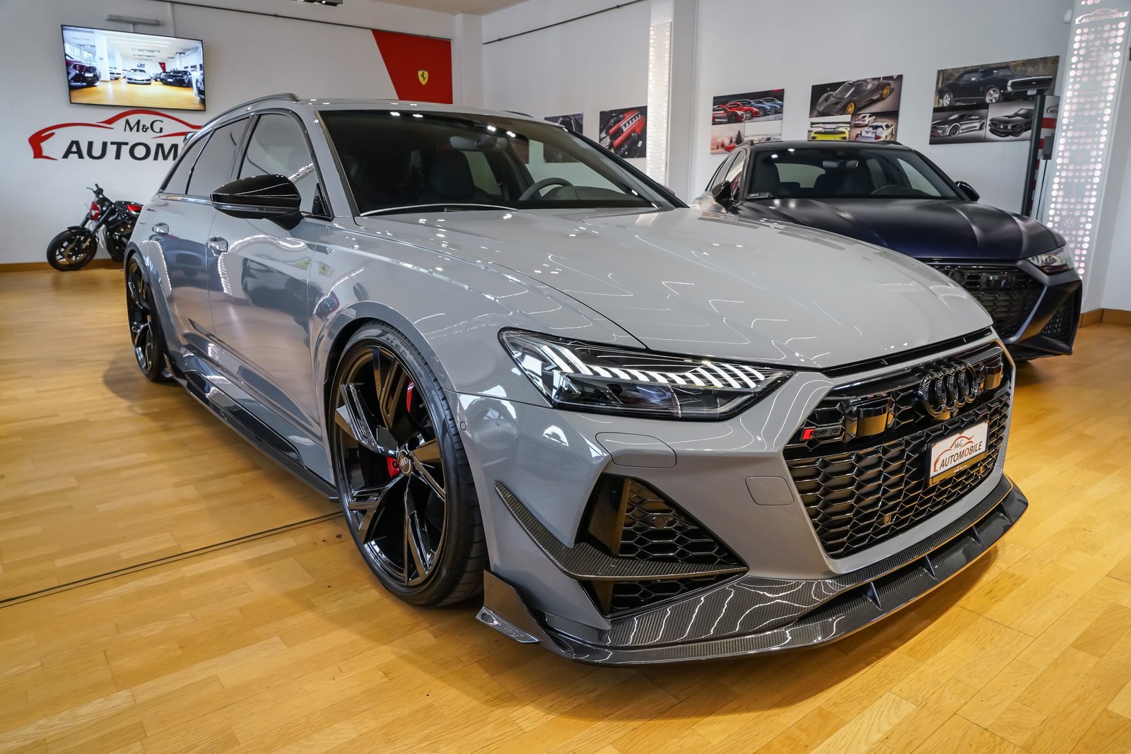 AUDI RS6 Avant 4.0 TFSI V8 quattro Carbon Bodykit, Mild-Hybrid Benzin/Elektro, Occasion / Gebraucht, Automatik - 3