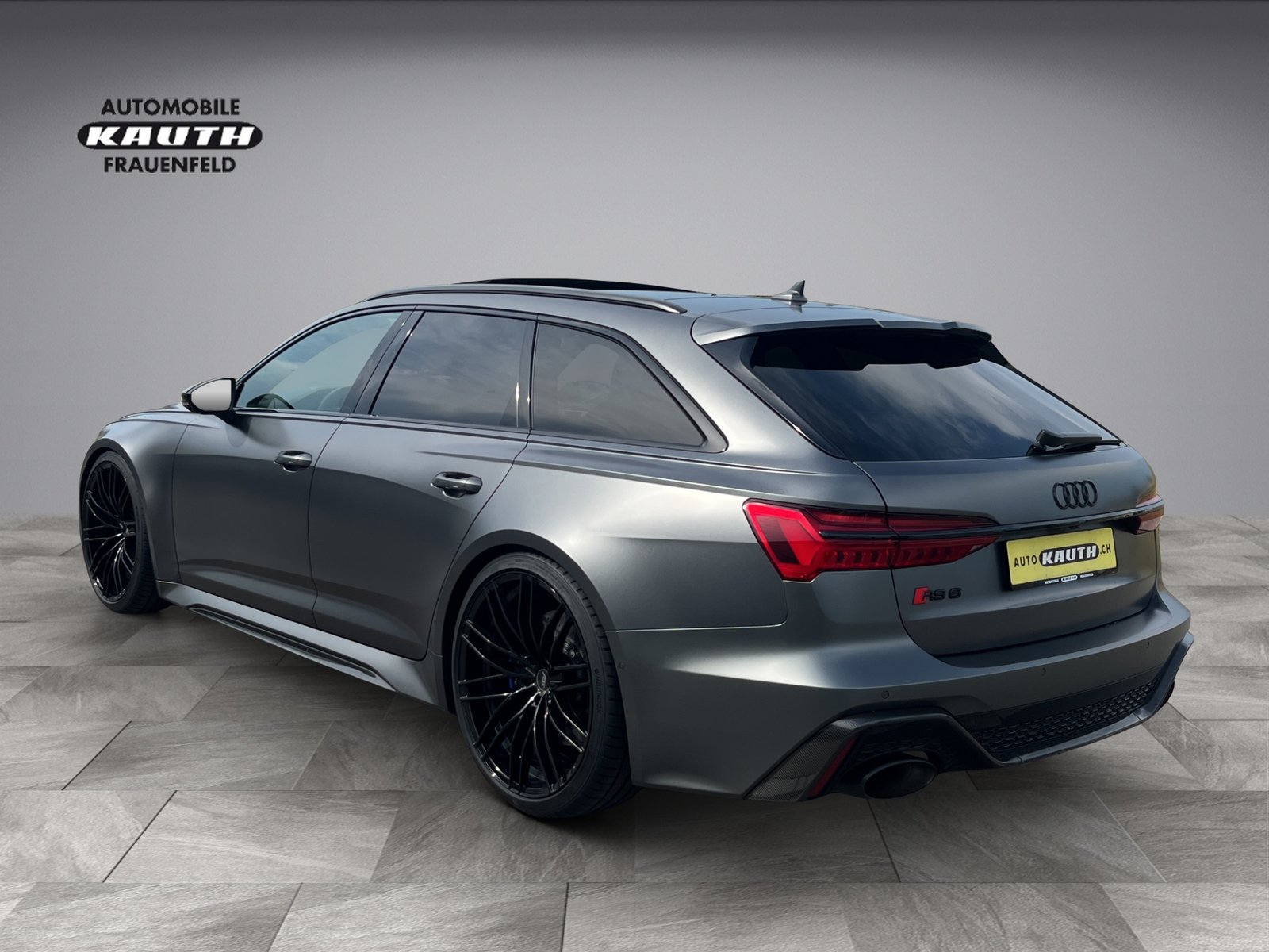 AUDI RS6 Avant 4.0 TFSI V8 qu.*ABT, daytonagrau matt, Sitzl, Mild-Hybrid Petrol/Electric, Second hand / Used, Automatic - 3