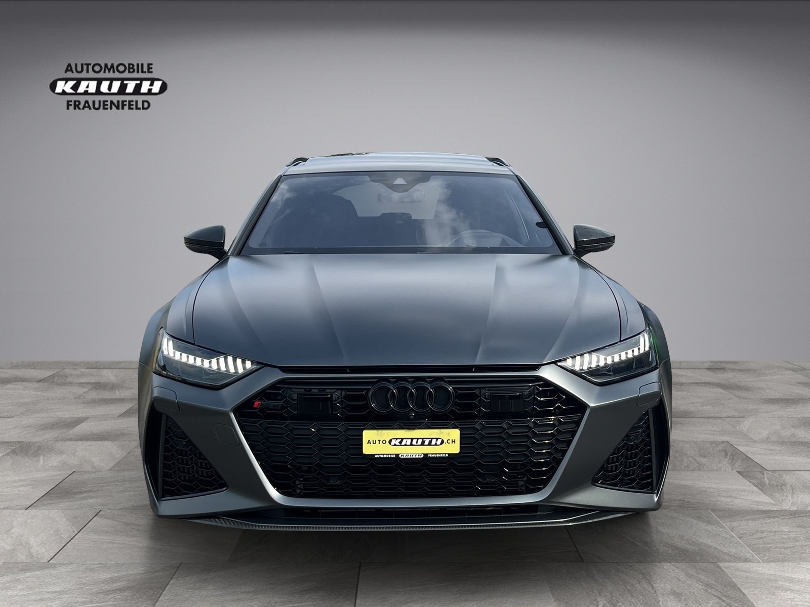 AUDI RS6 Avant 4.0 TFSI V8 qu.*ABT, daytonagrau matt, Sitzl, Mild-Hybrid Petrol/Electric, Second hand / Used, Automatic - 4