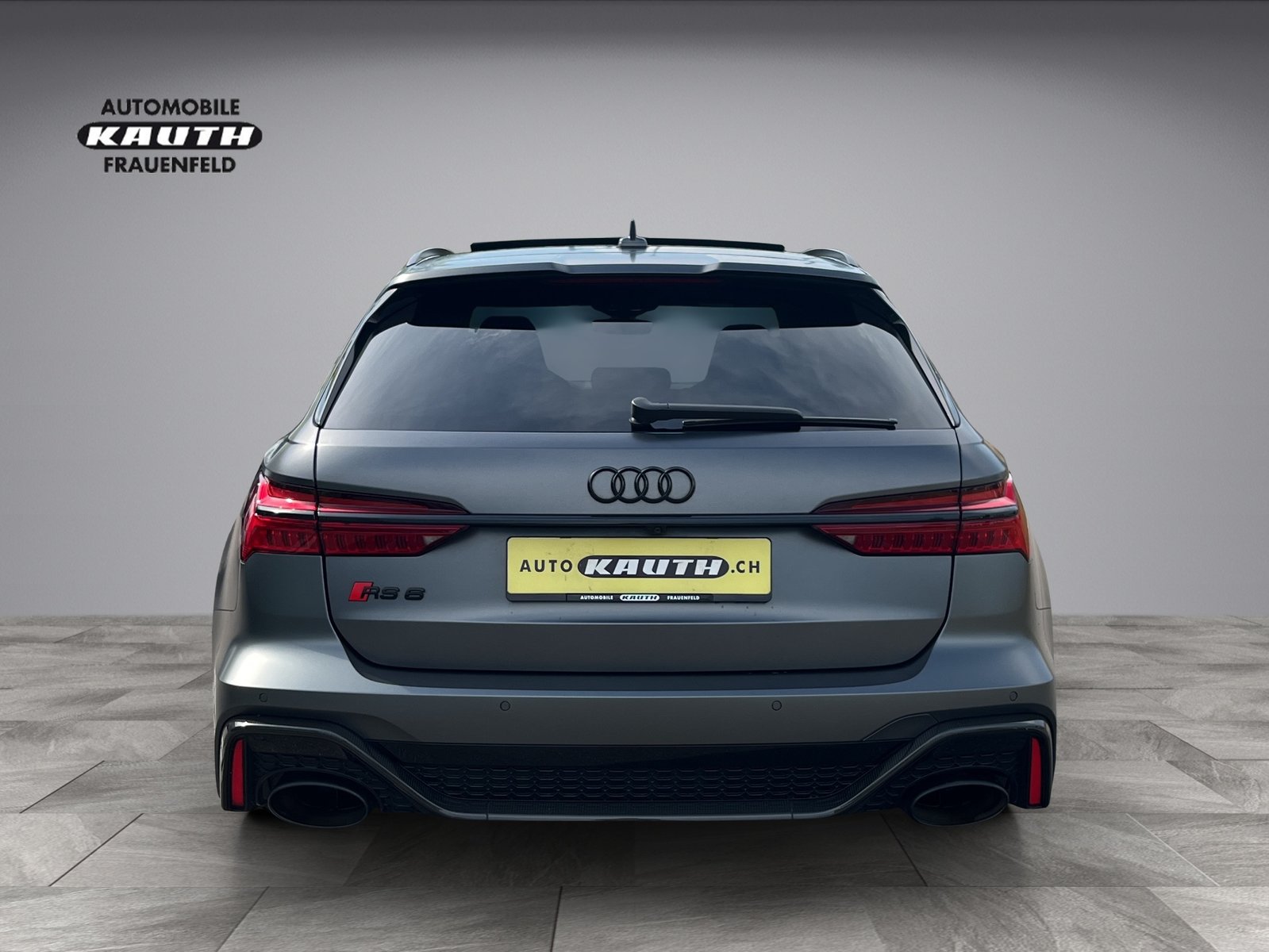 AUDI RS6 Avant 4.0 TFSI V8 qu.*ABT, daytonagrau matt, Sitzl, Mild-Hybrid Petrol/Electric, Second hand / Used, Automatic - 5