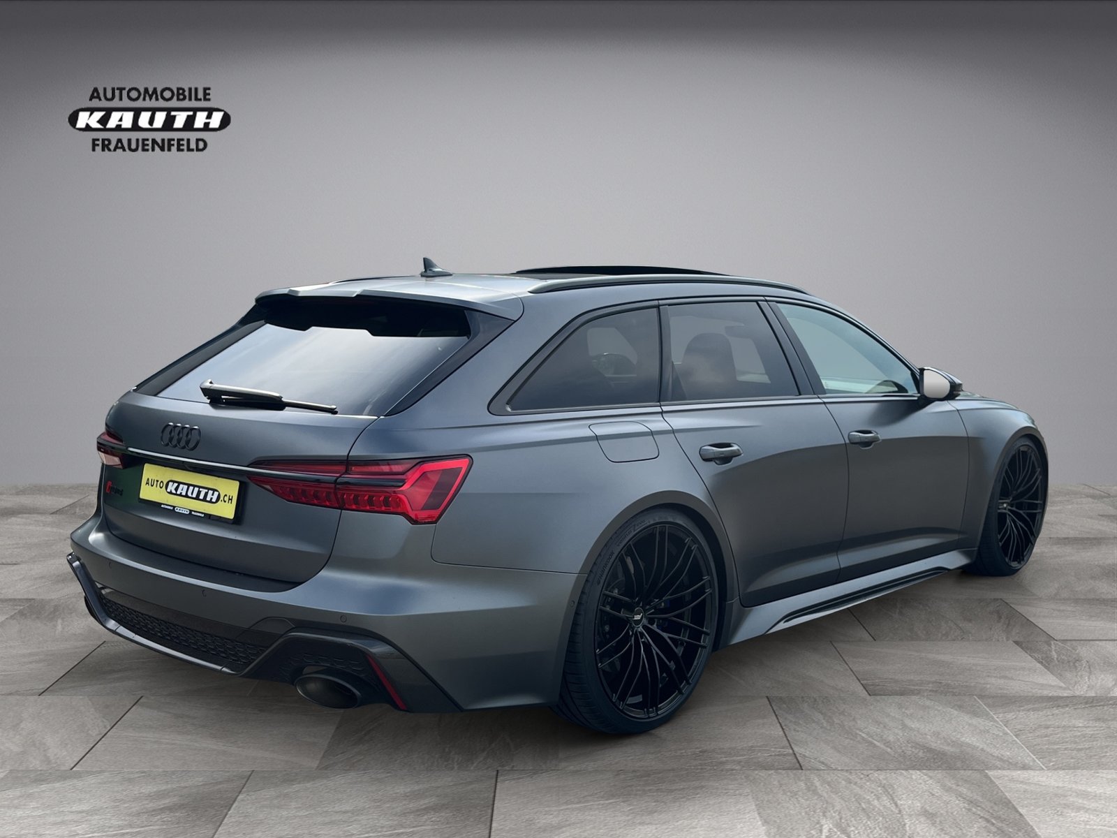 AUDI RS6 Avant 4.0 TFSI V8 qu.*ABT, daytonagrau matt, Sitzl, Mild-Hybrid Petrol/Electric, Second hand / Used, Automatic - 6