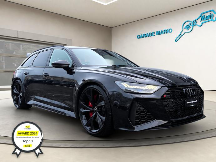 AUDI RS6 Avant 4.0 TFSI V8FULL CARBONquattro CH-Fahrzeug 1., Hybride Léger Essence/Électricité, Occasion / Utilisé, Automatique