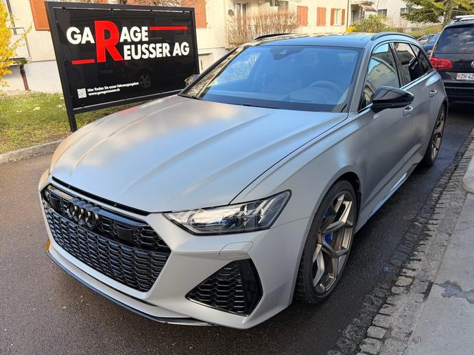 AUDI RS6 AVANT 4.0 TFSI QUATTRO PERFORMANCE *** TRAUM IN NAR, Hybride Léger Essence/Électricité, Occasion / Utilisé, Automatique