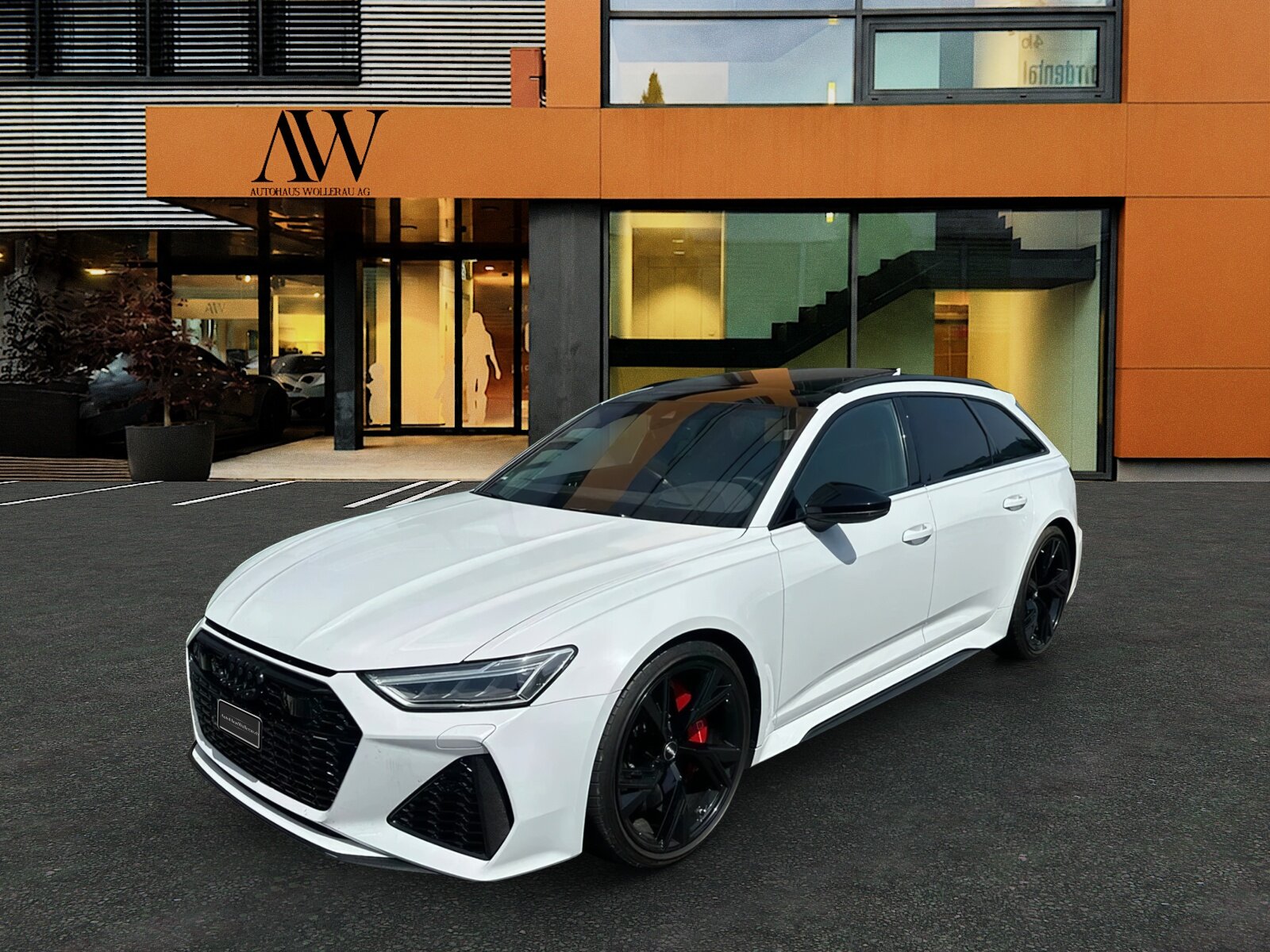 AUDI RS6 Avant 4.0 V8 TFSI Quattro T-Tronic / KERAMIK, Hybride Léger Essence/Électricité, Occasion / Utilisé, Automatique - 3