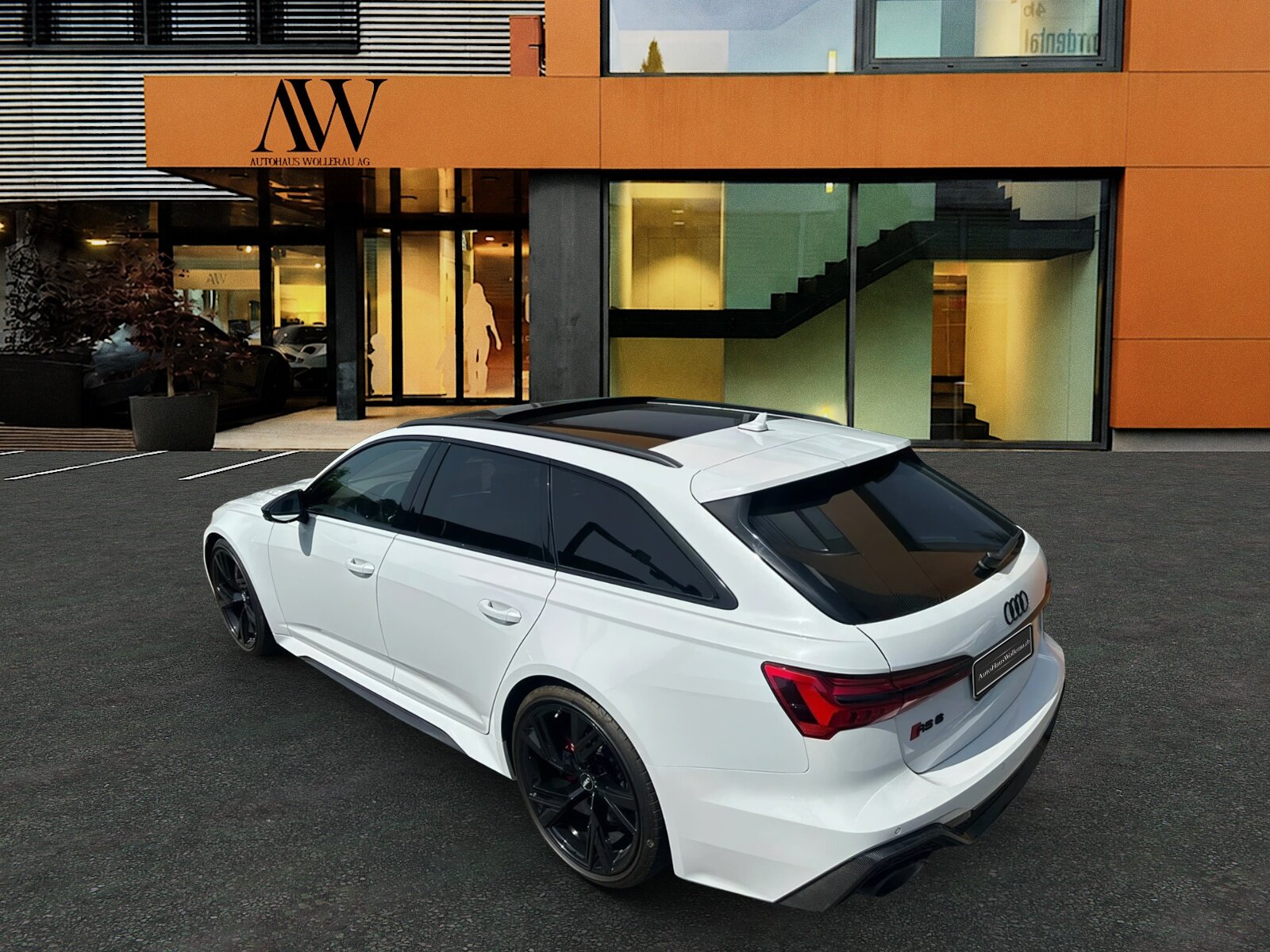AUDI RS6 Avant 4.0 V8 TFSI Quattro T-Tronic / KERAMIK, Hybride Léger Essence/Électricité, Occasion / Utilisé, Automatique - 5