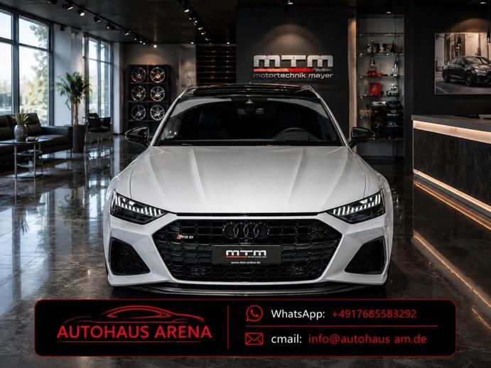 AUDI RS6 4.0 V8 TFSI quattro, Hybride Léger Essence/Électricité, Occasion / Utilisé, Automatique