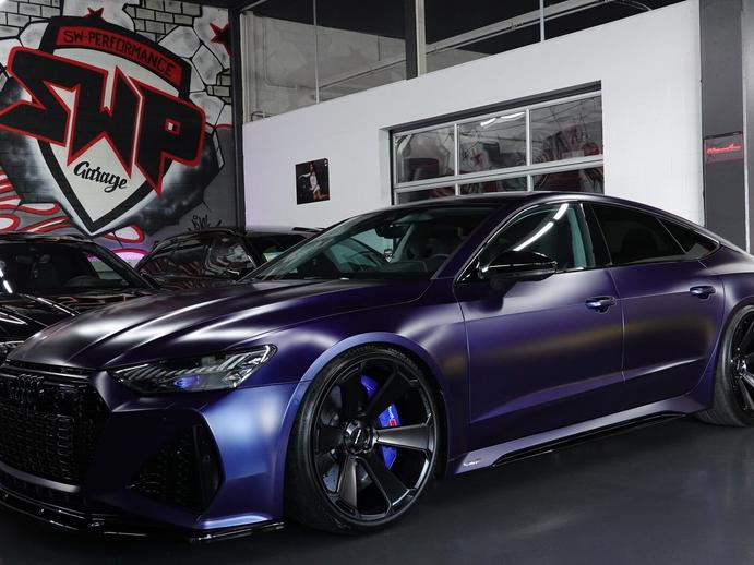 AUDI RS7 SPORTBACK MHEV CH-FZ EXCLUSIVE MATT. AB WERK, Mild-Hybrid Benzin/Elektro, Occasion / Gebraucht, Automatik