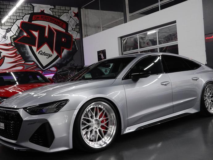 AUDI RS7 SPORTBACK MHEV 600PS TRAUM LIMO CARBON // BC-FORGED 22, Mild-Hybrid Benzin/Elektro, Occasion / Gebraucht, Automatik