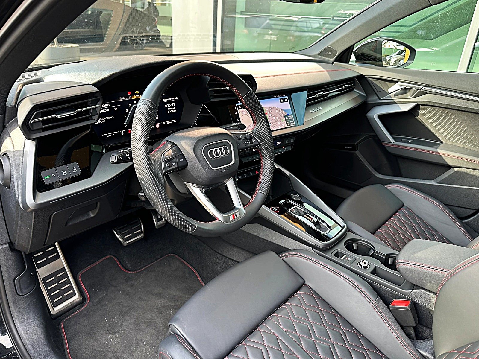 AUDI S3 Sportback TFSI Quattro S-tronic / Matrix- Pano-Navi-, Mild-Hybrid Petrol/Electric, Second hand / Used, Automatic - 6