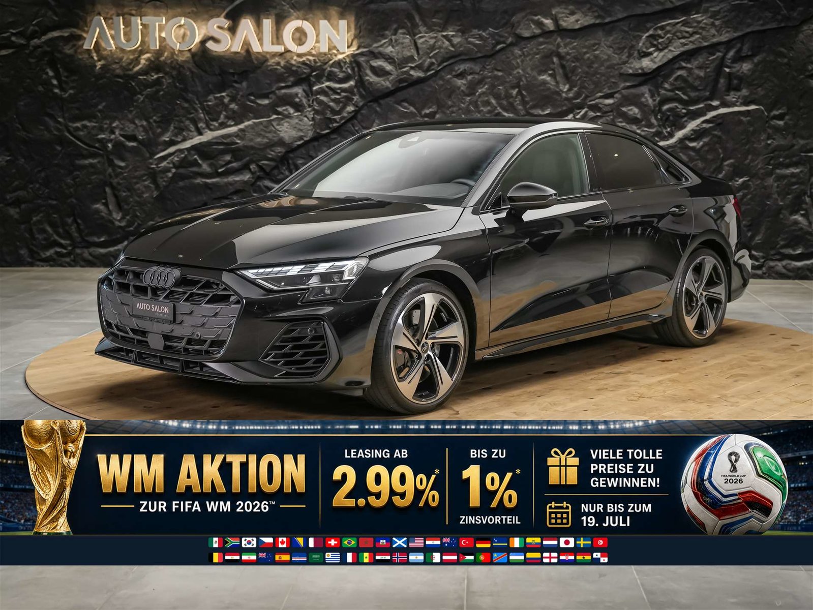 AUDI S3 Limousine TFSI quattro S-tronic *Facelift*Kamera*19