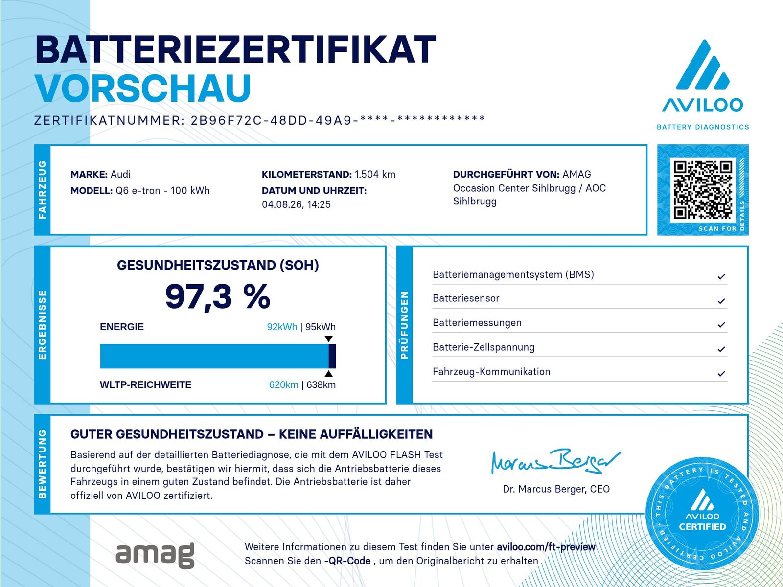 AUDI SQ6 SUV e-tron quattro, Elektro, Occasion / Gebraucht, Automatik - 4