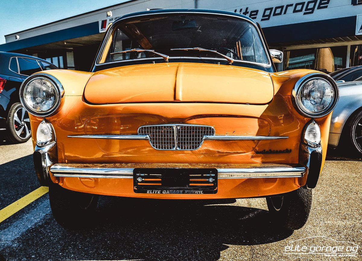 AUTOBIANCHI BIANCHINA 120B Bianchina - Panoramica, Essence, Voiture de collection, Manuelle - 2