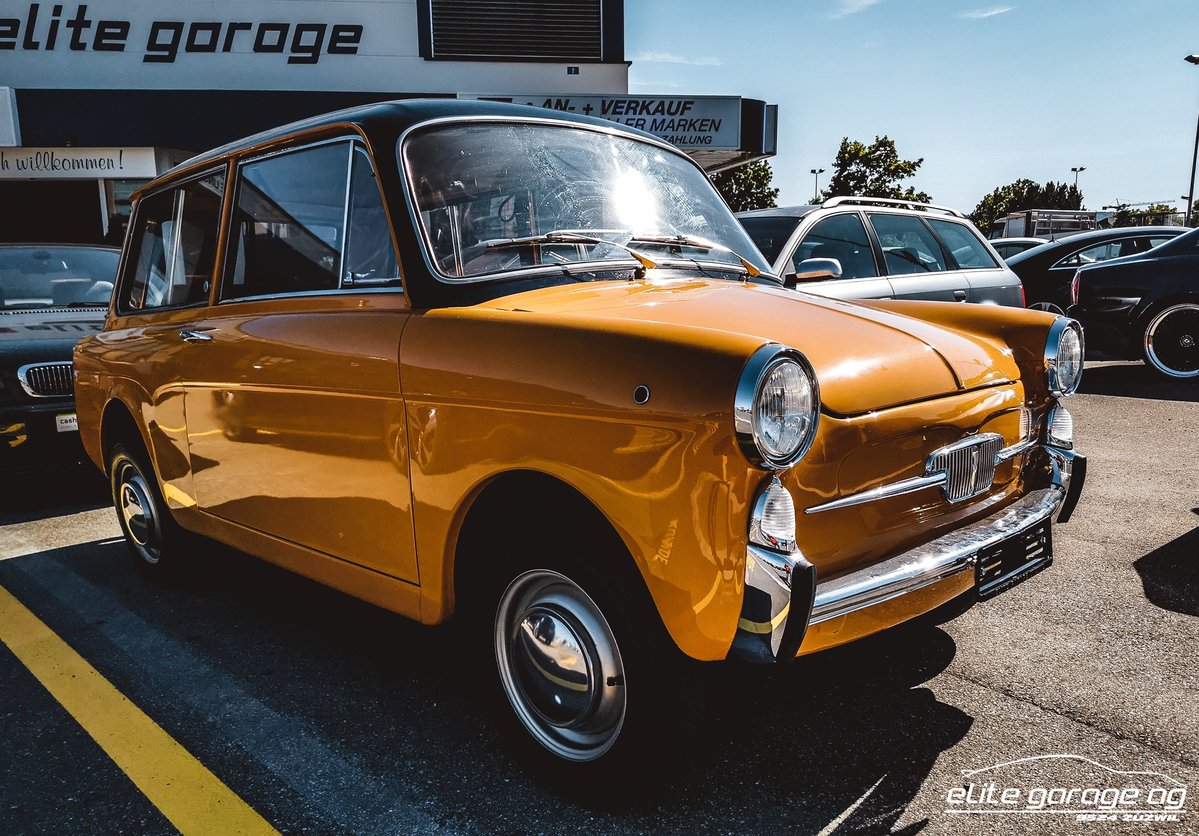 AUTOBIANCHI BIANCHINA 120B Bianchina - Panoramica, Essence, Voiture de collection, Manuelle - 4