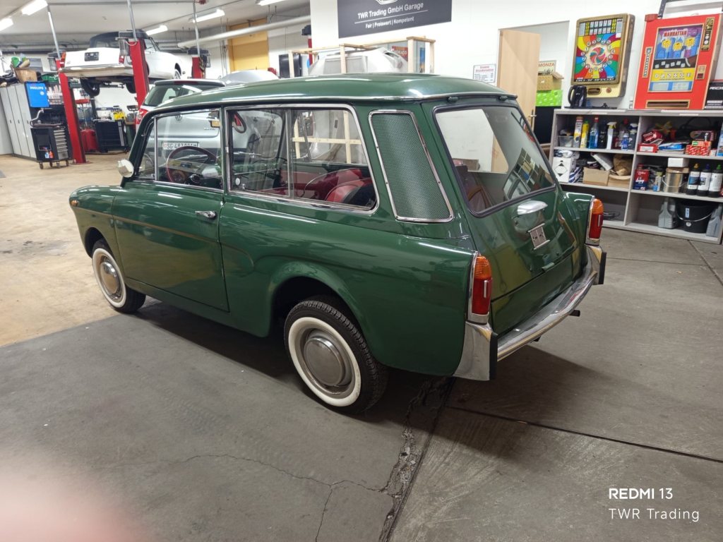 AUTOBIANCHI Bianchina 120 panoramica, Benzina, Auto d'epoca, Manuale - 2