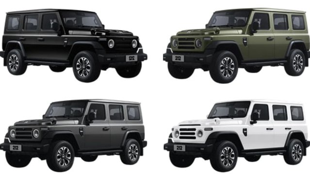 BAW BAW 212 4x4 Diesel Auf Vorbestellung, Diesel, Voiture nouvelle, Automatique - 2