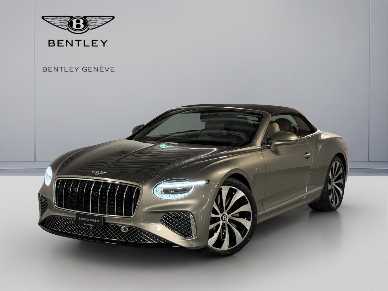 BENTLEY Continental GTC 4.0 V8 PHEV Azure Pale Brodgar, Hybride Rechargeable Essence/Électricité, Voiture nouvelle, Automatique - 2
