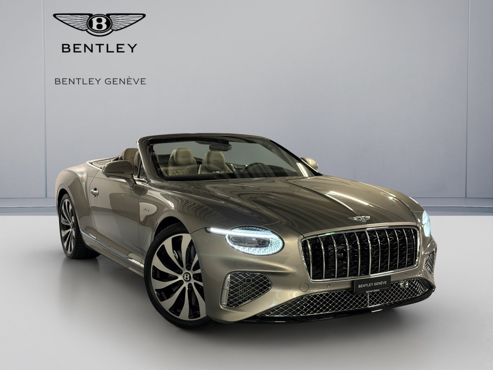 BENTLEY Continental GTC 4.0 V8 PHEV Azure Pale Brodgar, Hybride Rechargeable Essence/Électricité, Voiture nouvelle, Automatique - 5